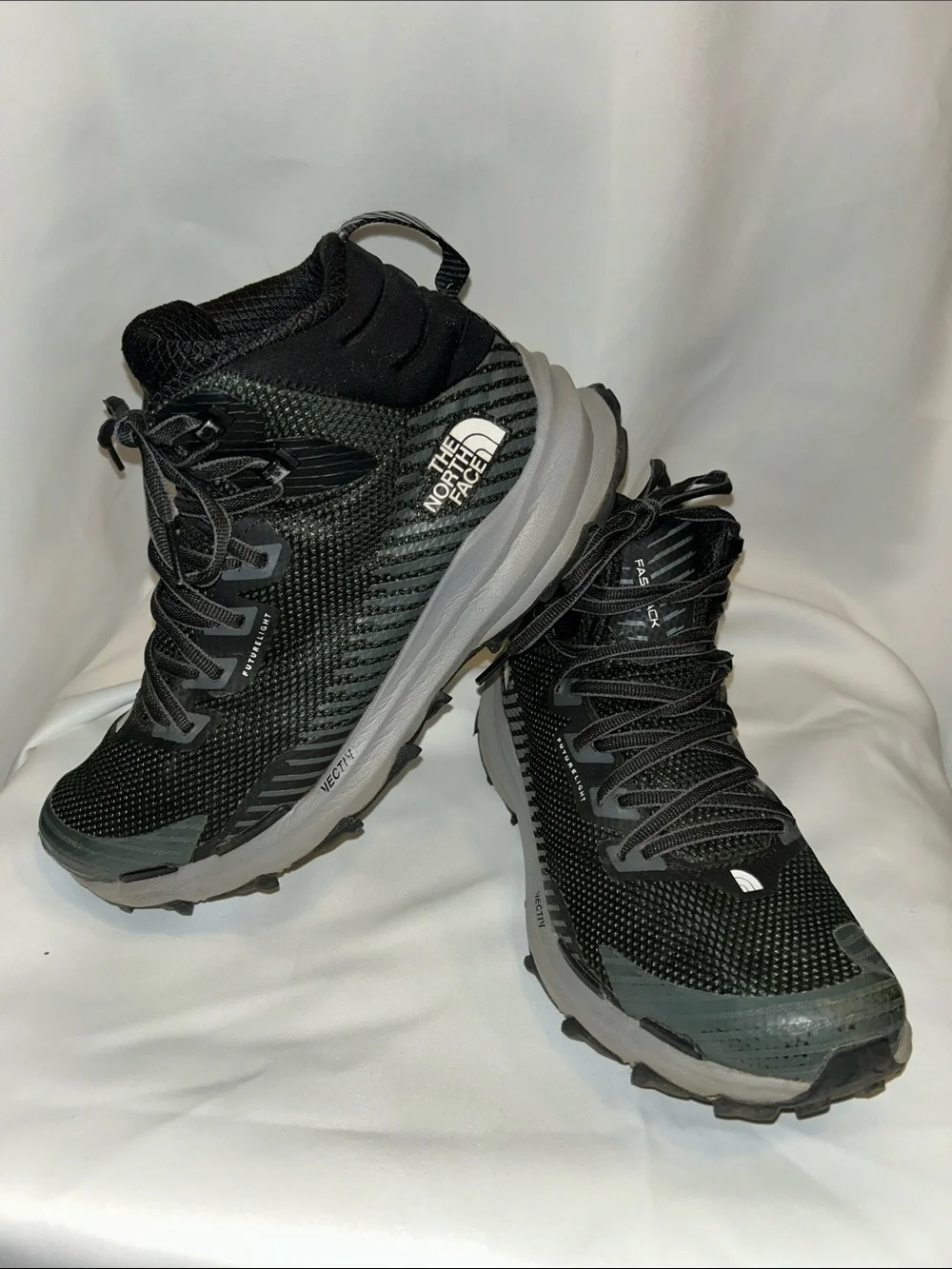 North Face Fastpack Futurelight Vective Men Black Trail Hiking Sneaker Boots 8.5